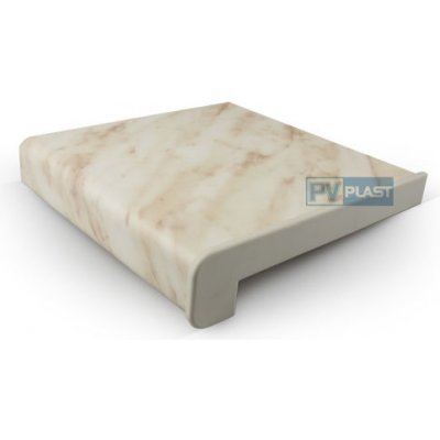 Pvplast vnitřní dřevotřískový parapet onyx 250 mm – Hledejceny.cz