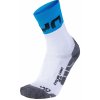 UYN pánské ponožky CYCLING LIGHT SOCKS bílá/modrá