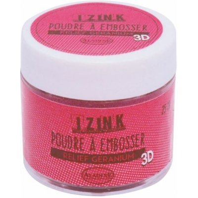 Aladine Prášek na embosing 25 mn tmavě růžová – Zboží Dáma