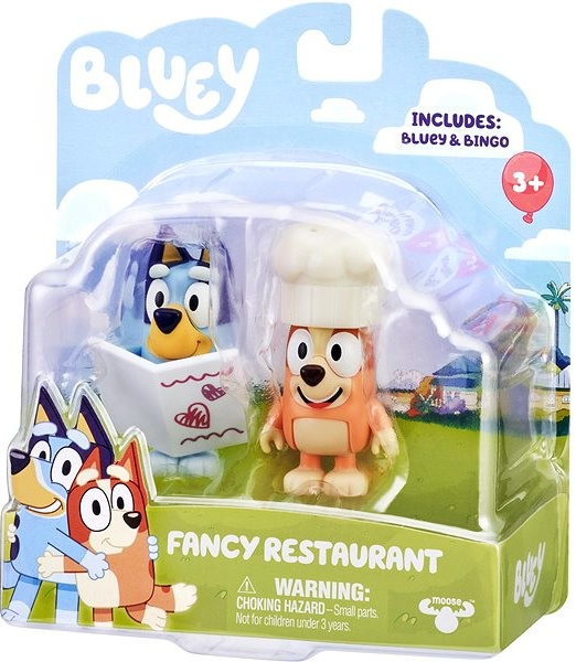 TM Toys Bluey 2 figurky elegantní restaurace