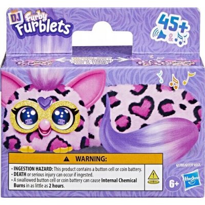 Furby Interaktivní plyšová hračka vícebarevná zvuková Furblets Kitt-Ee-Luv – Zboží Dáma