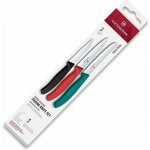 Victorinox Sada kuchyňských nožů 3 ks červená černá zelená – Zboží Mobilmania