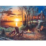 SMT Creatoys Diamantový obrázek 30 x 40 cm Srb u jezera 1006446 – Hledejceny.cz