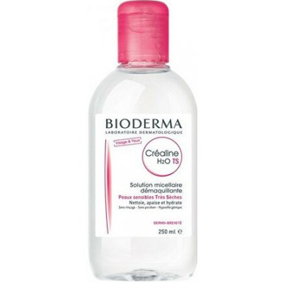 Bioderma Créaline TS H2O Solution Micellaire Cleanser odličovací micelární voda pro citlivou pleť 250 ml – Zbozi.Blesk.cz