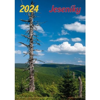 Jeseníky nástěnný 2024 – Zboží Mobilmania