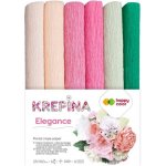 happy color Krepový papír sada - elegance (6ks) – Zboží Dáma