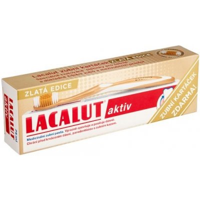 Lacalut Aktiv medicinální zubní pasta 75 ml – Zboží Mobilmania