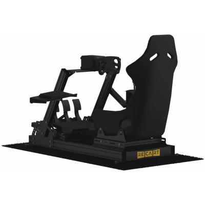 Simracing kokpit RECART GTR Evo Black - Standardní platle – Zboží Živě