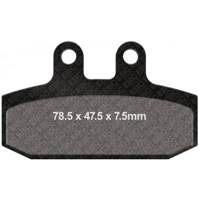 Brzdové destičky EBC FA256 | Zboží Auto