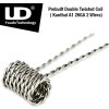 Příslušenství pro e-cigaretu UD Double Twisted předmotaná spirálka Kanthal A1 26GA x2 ID2.8 x 0,5ohm