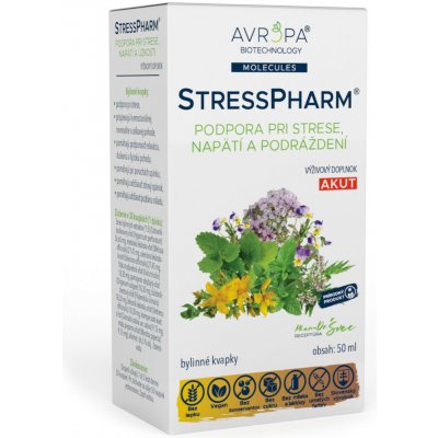 Avropa StressPharm bylinné kapky 50 ml – Hledejceny.cz