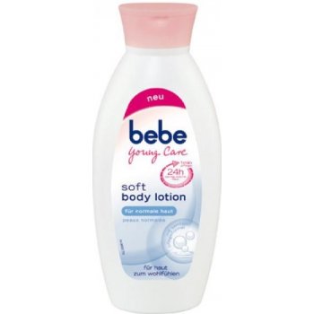 Bebe Young Care jemné tělové mléko pro normální pleť 400 ml