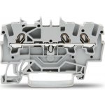 WAGO Svorka 2001-1301 3vodičová průchozí 1,5 mm², šedá 2001-1301 – Hledejceny.cz