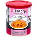 Max Deluxe Adult Losos kousky 400 g – Sleviste.cz
