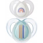 Tommee Tippee Dudlík Breastlike Natural silikon 2ks tyrkysová – Hledejceny.cz