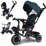 Majlo Toys Tiny Bike s otočným sedadlem 3v1 zeleno modrá – Zboží Mobilmania