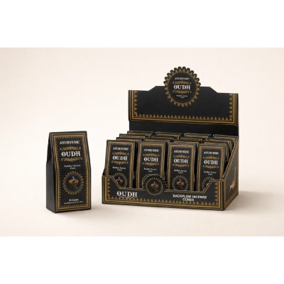 Ayurvedic Oudh indické vonné františky tekoucí dým 10 ks – Zboží Dáma