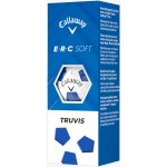 Callaway ERC Soft 25 Truvis 3-plášťové bílé 3 ks – Zboží Dáma