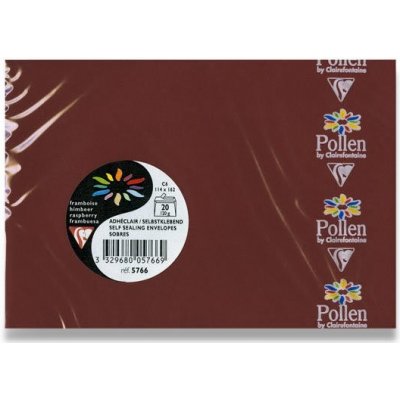 Clairefontaine Barevná obálka hnědá, C6 114 x 162 mm – Zbozi.Blesk.cz