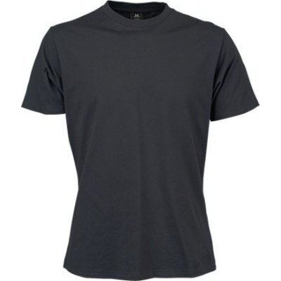 Tee Jays Přiléhavé tričko s dlouhým vláknem Fashion Sof Tee 185 g/m šedá tmavá