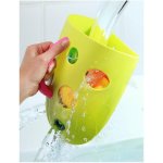 Akuku Box nádobka na hračky do vody na vanu šedý – Zboží Dáma