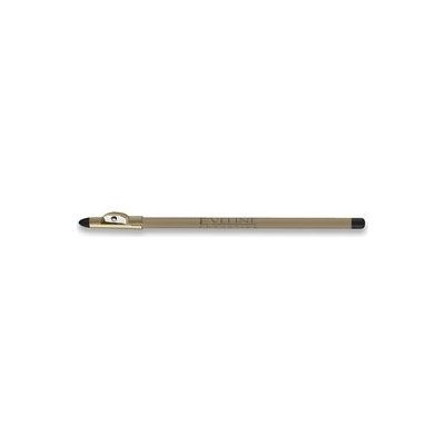 Eveline Eyeliner Pencil Black tužka na oči s ořezávátkem 1,5 g – Hledejceny.cz