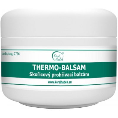 Karel Hadek Thermo-Balsam Skořicový prohřívací balzám 100 ml – Zboží Mobilmania