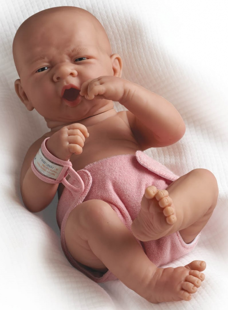 Berenguer Realistické miminko zívající holčička