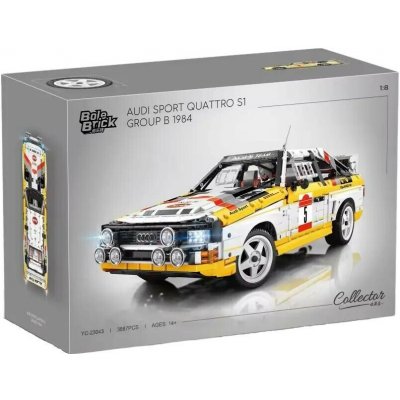 Bole Brick 23043 Audi Quattro S1 Sport 1984 závodní automobil – Hledejceny.cz