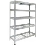 Majster Regál Rivet 180 x 120 x 45 cm 5 polic zinek – HobbyKompas.cz