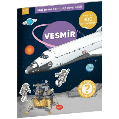 Ella&Max Můj první samolepkový sešit vesmír – Hledejceny.cz