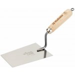 KUBALA Lžíce zednická nerezová trapézová WOOD LINE, dřevěná rukojeť | 160x115x90 mm – Hledejceny.cz