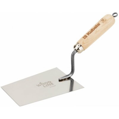 KUBALA Lžíce zednická nerezová trapézová WOOD LINE, dřevěná rukojeť | 160x115x90 mm – Hledejceny.cz