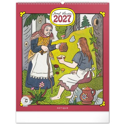 Nástěnný Josef Lada 48 x 56 cm 2027 – Zboží Dáma