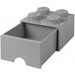 LEGO® Úložný box Storage světle šedý 25 x 25 cm – Zboží Dáma