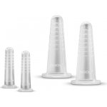 Fasciq silikonové obličejové baňky 4ks – Zboží Dáma