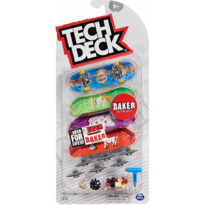 Tech Deck FINGERBOARD ČTYŘBALENÍ náhodné balení 6028815 – Sleviste.cz