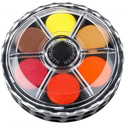 Koh-i-noor Vodové barvy kulaté 12 barev, 22,5 mm - 171503 – Zboží Dáma