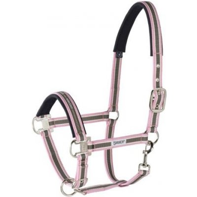 Eskadron Nylonová ohlávka Basic růžovo hnědá – Zboží Dáma