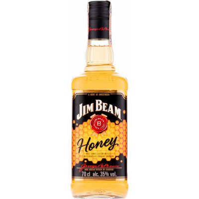 Jim Beam Honey 35% 0,7 l (holá láhev)