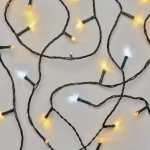 Emos D1AN02 Standard LED spojovací vánoční řetěz blikající 10 m venkovní teplá studená bílá – Zboží Dáma