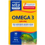 MaxiVita Omega3 rybí olej 30 kapslí – Hledejceny.cz