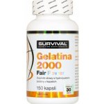 Survival Gelatina 2000 fair power 150 kapslí – Zboží Mobilmania