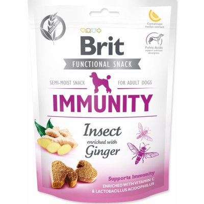 Brit Care Dog Functional Snack Immunity hmyz se zázvorem 150 g – Zboží Mobilmania