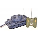 Teddies RC Tank TIGER I plast 33cm 27MHz RTR na baterie+dobíjecí pack se zvukem a světlem 1:28 – Zbozi.Blesk.cz