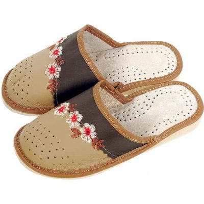 Dámské pantofle Darina květiny – Sleviste.cz