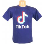 dětské tričko TikTok tmavě modrá – Zboží Dáma