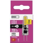Emos LED žárovka Classic JC G4 1,9 W 21 W 200 lm neutrální bílá – Hledejceny.cz