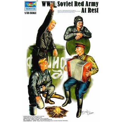 Trumpeter WW II Soviets tank soldier 1:35 – Hledejceny.cz