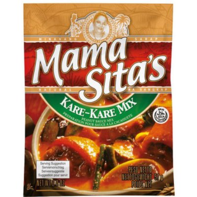 Mama Sita's Kořenící směs na arašídové Kare-Kare 57 g – Zboží Mobilmania